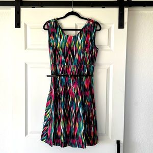 Calvin Klein neon colors dress